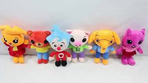 Bandai | Jouet en peluche Plim Clown pour enfants jouet en peluche doux dessin anime Kawaii beurre cadeau danniversaire pour enfants