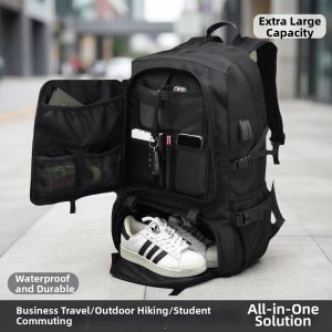 TEKANAI | Mens Large Capacity Water-resistant Travel and Outdoor Backpack