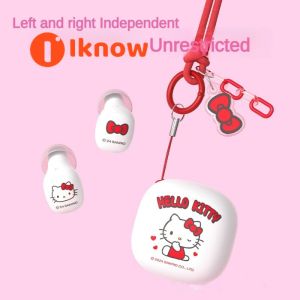 I know Sanrio Fruit Series Cube Bluetooth Earbuds - High-Quality In-Ear Sound Cute Mini Wireless Headphones for Students and Girls