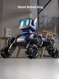 Intelligent Remote Control Robot Dog Toy Electric Mechanical Dog Car Pet Boy Birthday Gift Creative Educational Toys for Kids