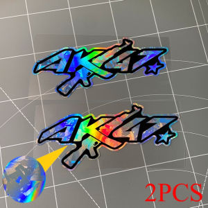 AK47 Creative Motorcycle Stickers Waterproof for Motorbike Fuel Tank Helmet Box Scooter DIY Car Window Universal Vinyl Decals