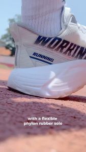 Sepatu Running Pria Wanita Khenzin 01 Airmesh Anti Slip Ringan Empuk Jogging Hangout Outdoor