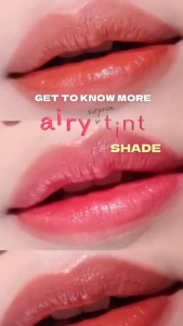EMINA Airy Surprise Tint + Keychain Liptint LongLasting Ringan Tahan Lama Gel-To-Soft Blur Tint