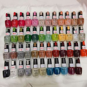 Set sơn thường OPI 50 màu chất sơn đẹp  đầu cọ đẹp chai 15ml sơn móng tay không cần hơ máy