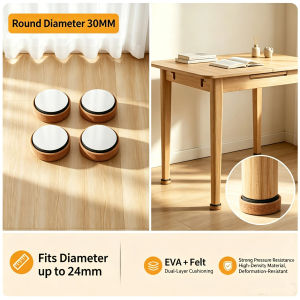 Self Adhesive Chair Leg Pads thick Felt Table Chair Sofa Heighten Foot Pad Anti-Slip Mute Floor Protectors Furniture Feet Glider