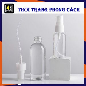 Lọ Xịt Dung Dịch 50ml - 100ml / Chai Chiết Mỹ Phẩm Nước Hoa Dung Dịch Rửa Tay Tiện Lợi Chai Chiết Xịt Phun Sương