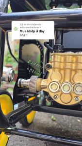 Bộ Khớp Nối Nhanh Tự Động Inox Ống Cấp Nước Đầu Vào 4/6 Cho Máy Rửa Xe Áp Lực Cao