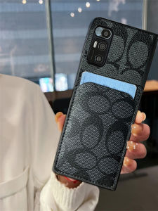 Fashionable Leather Phone Case for Samsung Fold6 Fold5 GalaxyFold7 Card Slot Protective Cover Retro Style Creative Personalized