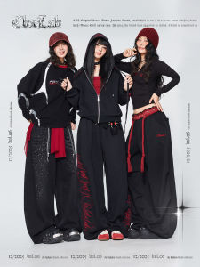 CBXLAB | Bộ Đồ Múa Hip Hop Gothic Đen Thu Đông