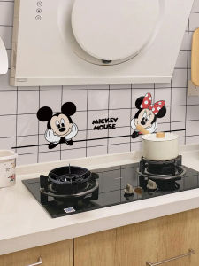 Kitchen Oil-Resistant Waterproof Stickers Self-Adhesive Heat-Resistant Fireproof Wall Paper Film for Range Hood Stove Cleaning