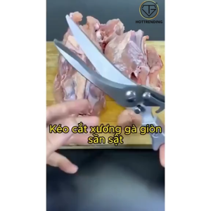 Kéo Thép Không Gỉ SK5 Đa Năng Cho Nhà Bếp Để Cắt Mọi Thực Phẩm