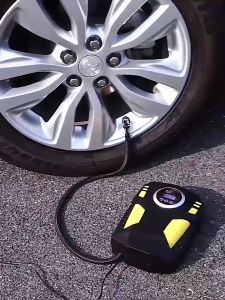 Portable Car Air Pump Tire Inflator (Tyre Pump) (Pam Tayar) DC 12V
