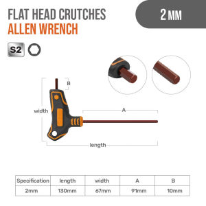 Hi-Spec | Metric T Handle Hex Key Set T Handle Allen Wrench S2 Long Shank Ball End Flat End Torx Hexagonal Ratchet Style for Auto Repair
