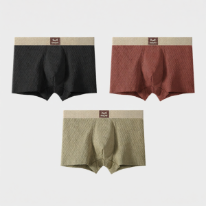 MiiOW | Antibacterial Cotton Mens Boxer Briefs Large Size