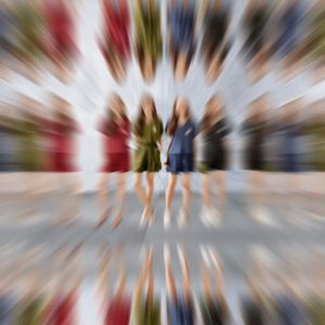 HJ - Setelan Vneck Bird Wanita DTF