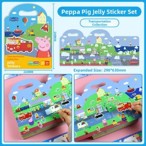 XIAOSHUGUOGUO | Cartoon Stickers Educational Quiet Book Toy