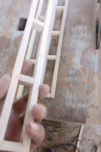 Sasis miniature truck oleng ukuran 30cm  x 4cm