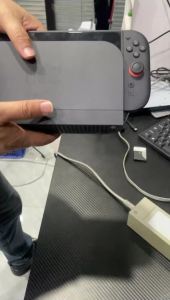 For Switch2 Portable Dock HDMI 2.0 4K/60Hz100W PD Fast ChargeUSB 3.0+2.0 HubOne-Key Switch TV/Handheld Type-CVideoAdapter
