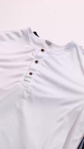 Áo Thun Nam Tay Dài Ôm Body Cổ Henley Chất Liệu Thoáng Khí Nhẹ Nhanh Khô Áo Lót Thể Thao Chất Liệu Polyester