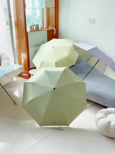 Automatic Folding Umbrella UV Protection Sun and Rain