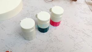 NA - Tempat Obat 4in1 Pemotong Grinder Storage Dispenser Obat TO4IN1