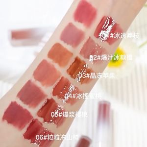 NOVO Double Head Lipstick 2 in 1 Dual-ended Matte Velvet Lipstick Lip Gloss Lipstick