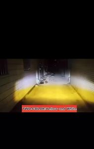 REVO Pair of 20W LED74 Mini Driving Lights White + Yellow Universal Car Motorcycle Lamps