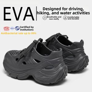 Molly | Slip Resistant Odor Control Arch Support Summer Thick-soled Mens Slip On Shoes