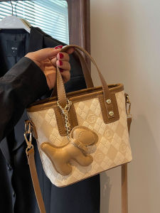 Fashionable 2023 Summer Womens Bucket Bag Soft Surface Zipper Closure Crossbody Shoulder Satchel Casual Scenario Polyester Lining