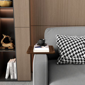 Modern Minimalist Adjustable Sofa Armrest Tray Rack Small Tea Table Side Cabinet Ultra-Narrow Side Table Armrest Card Table