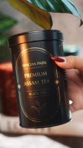 Premium Assam Black Tea ชาดำอัสสัมน่าน (เกรดยอด) ขนาด 45 กรัม ตราสิงห์ปาร์ค เชียงราย