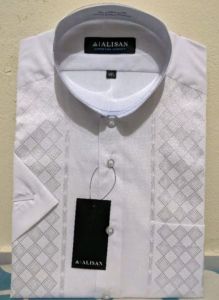 Baju KOKO ALISAN BORDIR Lengan Pendek TERMURAH