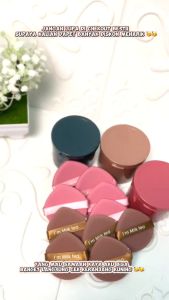 CODMALL Spons Make Up Set 7 in 1 / Box Powder Puff Foundation Beauty Blender Air Spons Puff Lembut Bedak Powder Puff R1145