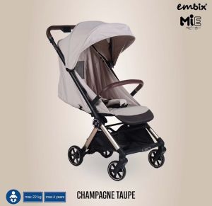EMBIX รถเข็นเด็ก รุ่น MIE แรกเกิด-4 ปี รับ นน.ได้มากถึง 22 kg.น้ำหนักเบา 6.9 kg.พับเล็ก ขึ้นเครื่องบินได้ Free! ของแถม 4 รายการ ( ประกัน 4 ปี)