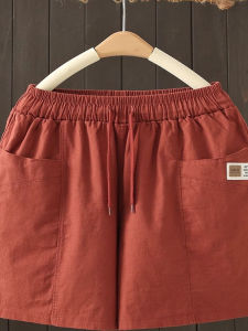 QIAOXIZI | Slimming Loose High Waist Elastic Shorts