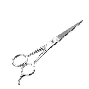 wingsbro 1pc Hair Scissors - 5.5/6.5/7.5"Stainless Steel Hair Cutting Scissors Barber Scissors For Men And Women-Premium Shears for Salons Men & Women Kids Adults & Pets - Silver