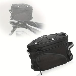 Universal Motorcycle Tail Bag Waterproof Travel Luggage Rear Back Seat Bag Black For BMW R1200GS R1250GS ADV/LC For Honda Suzuki