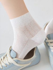 Cotton Anti-odor Summer Thin Breathable Socks Medium