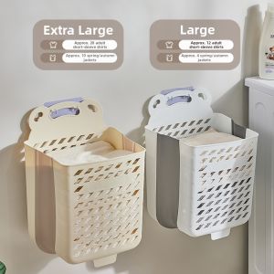 Hanging Foldable Dirty Clothes Basket
