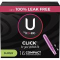 (KL Ready Stock)kotex  导管卫生棉条 compact tampon with applicator 30pcs regular Super and Super Plus 卫生棉条 新手适用. 