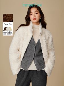 INMAN | Áo Khoác Mềm Ấm Giống Len Cừu cho Mùa Thu