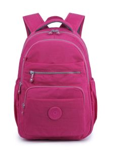 Backpack Schoolgirls Schoolbag Minimalist Multi-Layer Large Capacity Oxford Cloth Backpack Mens Lightweight Waterproof Nylon Backpack