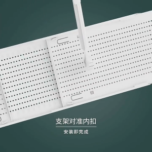 แผ่นกระจายลมแอร์ แอร์บอร์ด แผ่นบังลมแอร์ กันลมปะทะตัว ใช้ได้กับแอร์ทุกรุ่น ปรับขนาด/ทิศทางลมได้