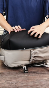 Vacuum Compression Backpack with Pump Durable Waterproof Carry-On Airback for Travel and Adventure  Large Laptop Backpack for Work College and Vacation Use