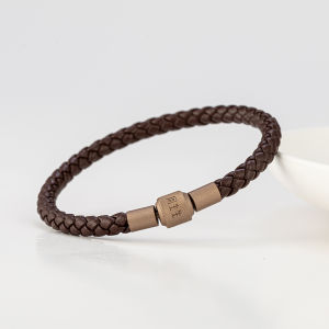 Black Red Leather Bracelet with Lucky Beads for Chinese Zodiac Year Gold Thread Versatile Wearable Fashion Jewelry Accessory