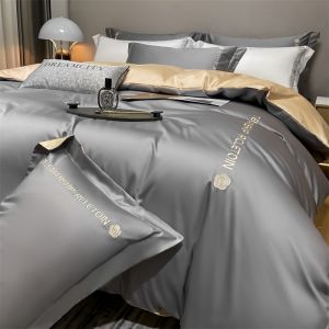 YOUJIU | Luxurious Summer Bedding Set 4-Piece or 3-Pice Suite Comfortable for Direct Sleep