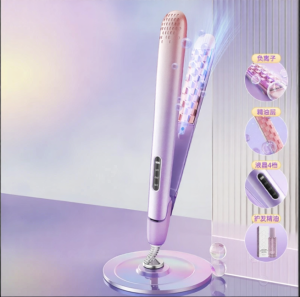 AUX | AUX Corn Straw Hair Curling Iron Negative Ion Styling Tool for Women High Hairline Dormitory Use Travel Friendly Ceramic Heaters