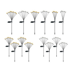 Solar Ground Light with IP65 Waterproof Rating and Color Options for Lawn and Garden Pathway Lighting