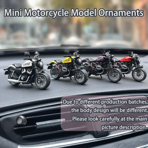 1 PCS Mini Motorcycle Model Alloy Collection Micro Toy for Birthday Gift Cake Decoration Boy/Girl Carrying Accessories