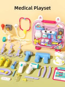 JIHU | Doctor Playset Toy Box Stethoscope